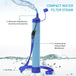 AquaStraw - Personal Water Purification Straw - Indigo-Temple