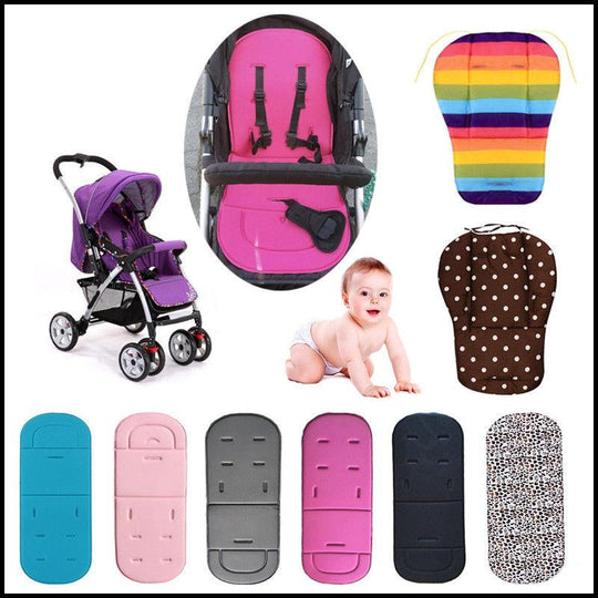Baby Stroller breathable Sitting  Pad - Indigo-Temple