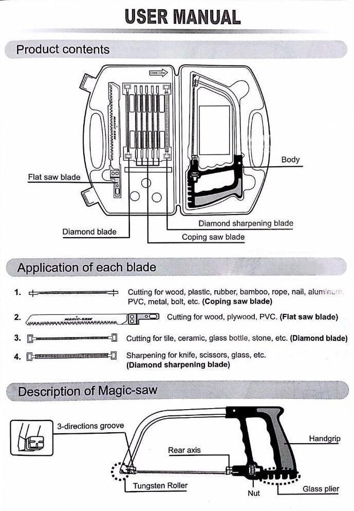 MultiSaw™- Multi Purpose Saw Kit - Indigo-Temple