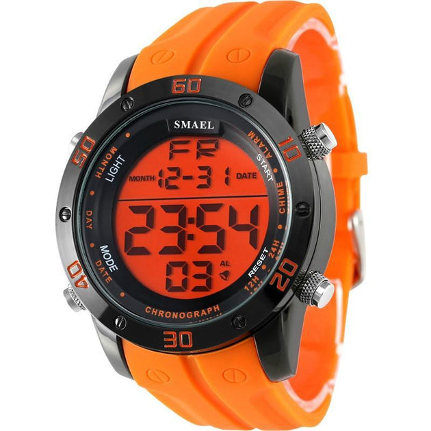 A760 Silicone Band Army Wristwatch (4 colors) - Indigo-Temple