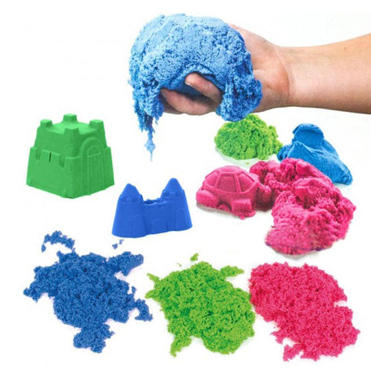 Amazing  Magic Kinetic Sand ( 500G pack) - Indigo-Temple