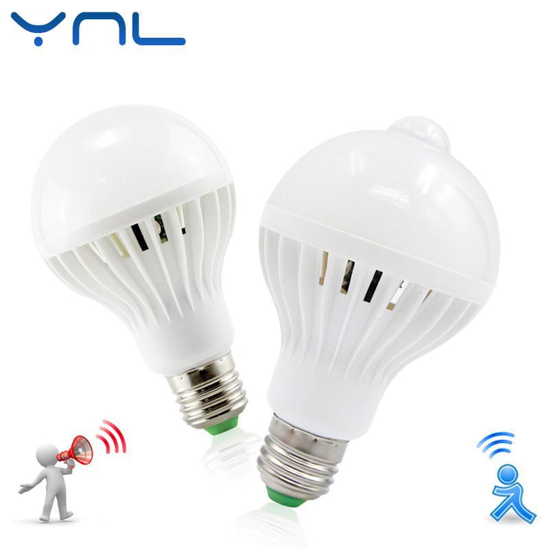 LED PIR Motion / Sound Sensor Lamp - Indigo-Temple