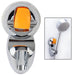 Adjustable  Vacuum Shower Head Stand - Indigo-Temple