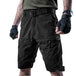 Quick-Drying Combat Cargo Shorts - Indigo-Temple
