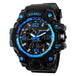 LED Military Waterproof Wristwatch - Indigo-Temple