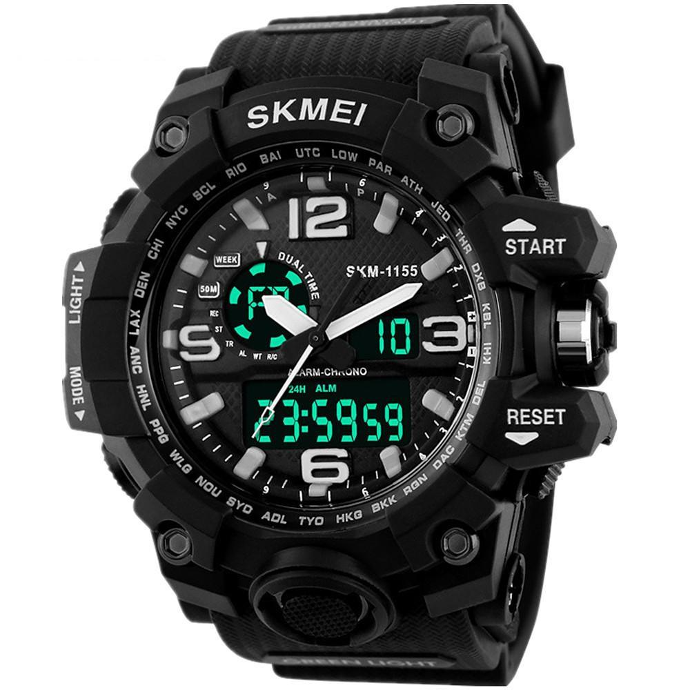 LED Military Waterproof Wristwatch - Indigo-Temple