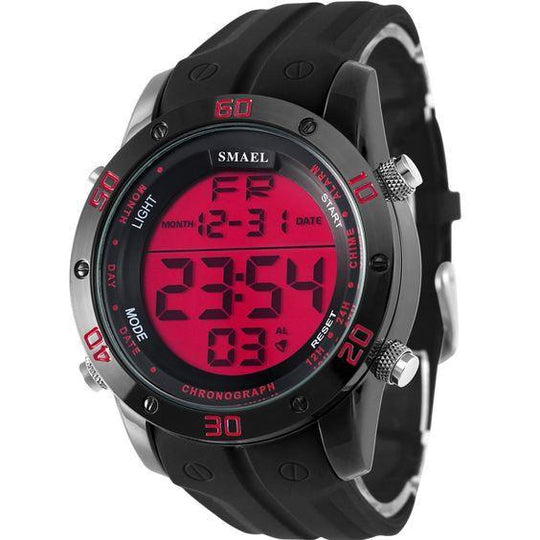 A760 Silicone Band Army Wristwatch (4 colors) - Indigo-Temple
