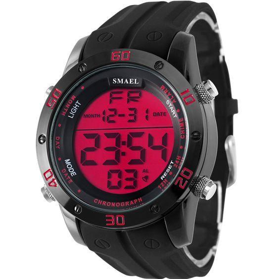 A760 Silicone Band Army Wristwatch (4 colors) - Indigo-Temple