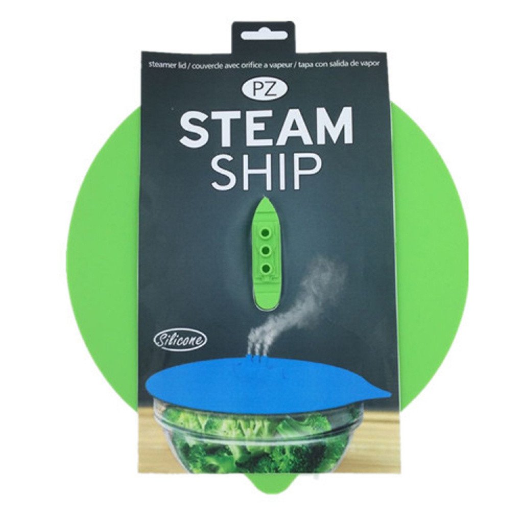 Silicone Steam-Ship Lid - Indigo-Temple