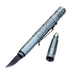 Tactical Pen With Glass Breaker/Knife/ Flashlight - Indigo-Temple