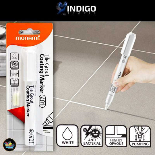 DIY Tile Grout Repair Marker Pen - Indigo-Temple
