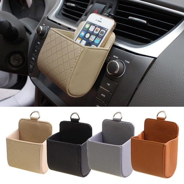 Car Air Vent Organizer Pocket - Indigo-Temple