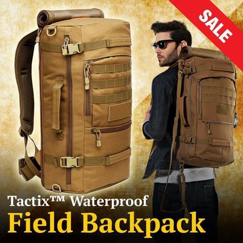 TACTIX™ WATERPROOF FIELD BACKPACK - Indigo-Temple