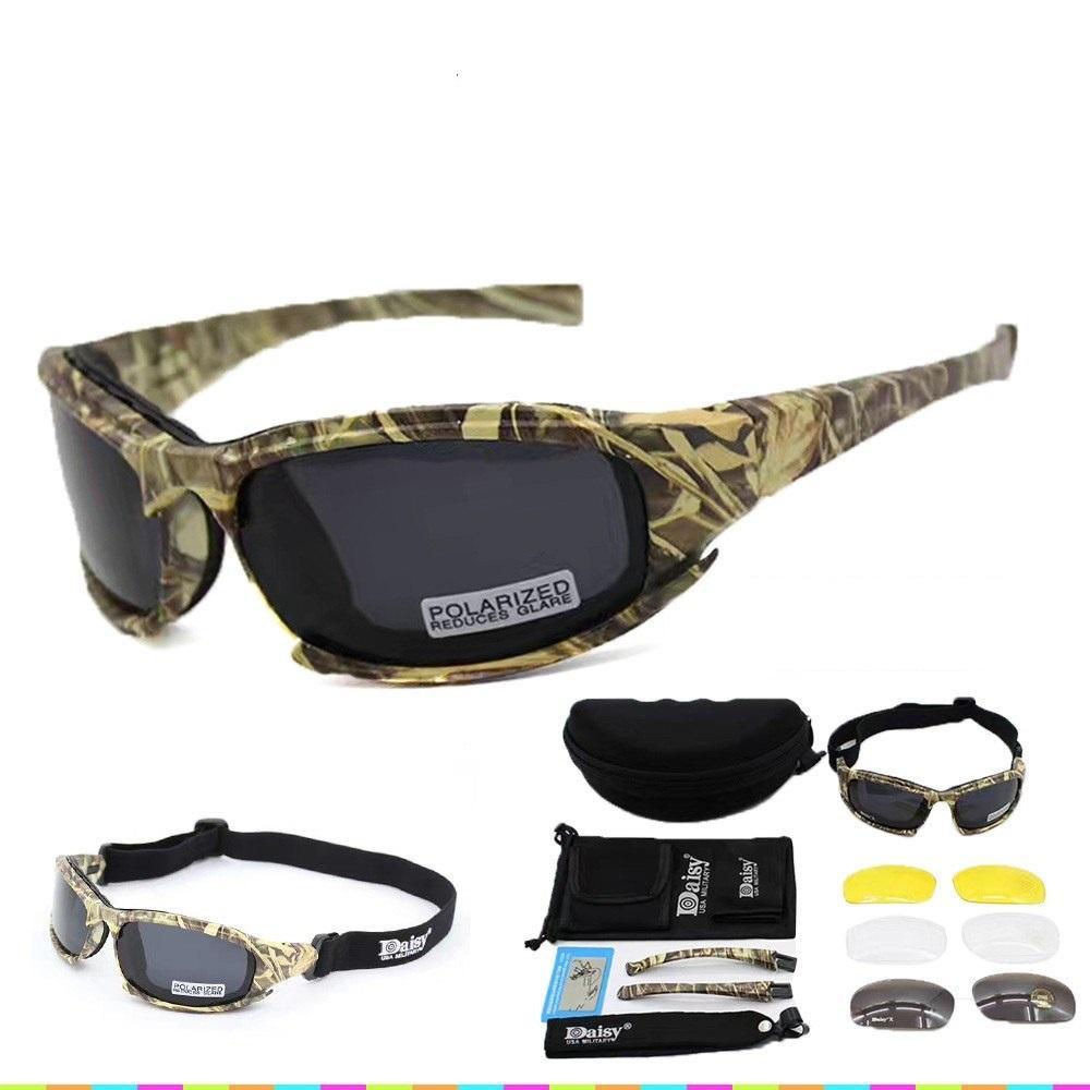 X7 Ballistic Army Polarized  Sunglasses - Indigo-Temple